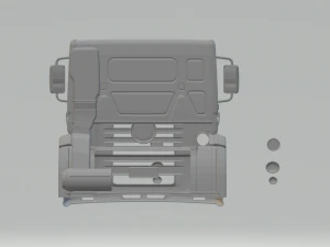 大众星座座舱 3D 打印模型