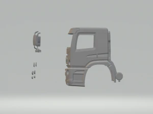 大众星座座舱 3D 打印模型