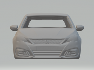PEUGEOT 308 2017 3D Принт Модель