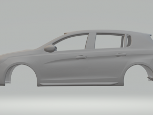 PEUGEOT 308 2017 3D Принт Модель