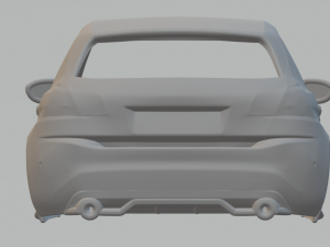 PEUGEOT 308 2017 3D Принт Модель