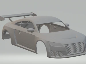 Audi tt rs clubsport 3D Print Model