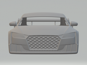 Audi tt rs clubsport 3D Druckmodell