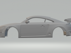 Audi tt rs clubsport 3D Druckmodell