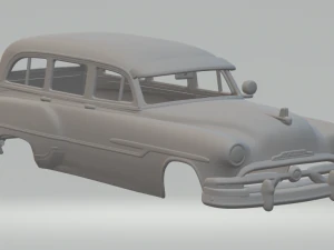 PONTIAC KEPALA DELUXE WAGON 53 Model Cetak 3D