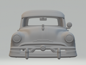 PONTIAC CHIEFTAIN DELUXE WAGON 53 3D Принт Модель