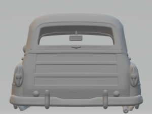 PONTIAC CHIEFTAIN DELUXE WAGON 53 3D Принт Модель