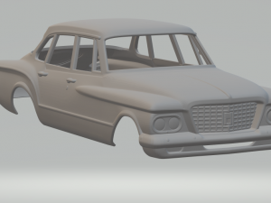 PLYMOUTH VALIANT SEDAN 60 3Dプリントモデル