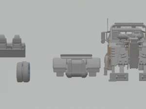 WESTERN STAR 4900SA WRECKER 3D Print Model