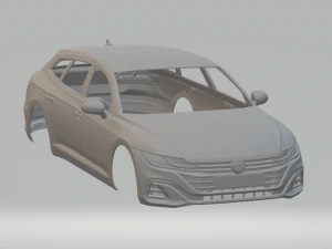 2022 Volkswagen Arteon Shooting Brake 3D Print Model