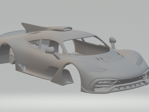 Mercedes amg project one 3D Print Model