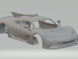 Mercedes AMG progetto uno Modello di stampa 3D