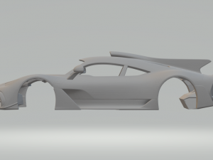 Mercedes amg project one 3D-printmodel