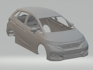 Honda fit 3D-printmodel