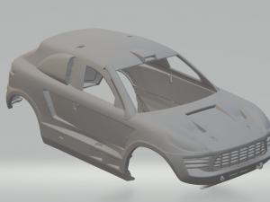 LP Racing Porsche Macan Raid Modèles 3D en vedette