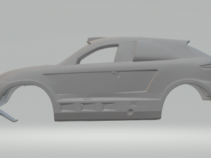 LP Racing Porsche Macan Raid Modèles 3D en vedette