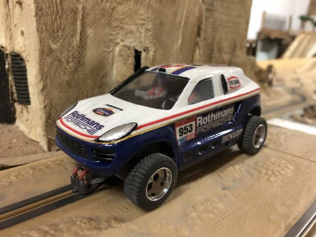 LP Racing Porsche Macan Raid 3D Print Model .c4d .max .obj .3ds .fbx .stl .blend