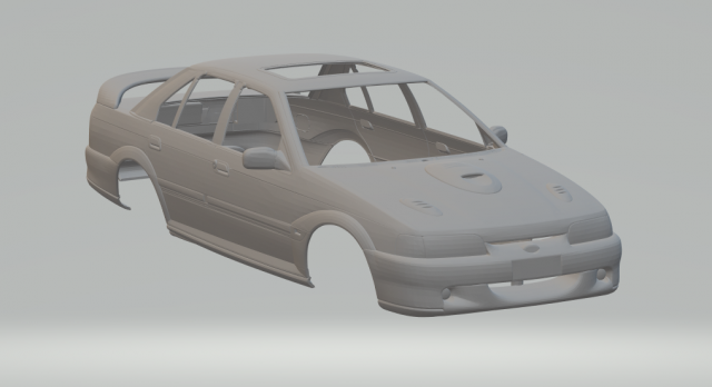 92 falcon gt 3Dプリントモデル .c4d .max .obj .3ds .fbx .stl .blend 