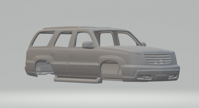 Cadillac escalade 02 Modèles 3D en vedette .c4d .max .obj .3ds .fbx .stl .blend 
