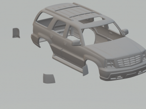 Cadillac escalade 02 3D Print Model