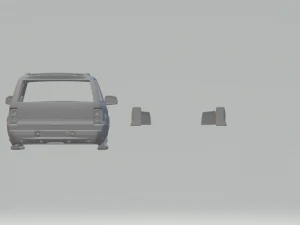 Cadillac escalade 02 3D Print Model