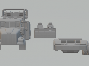 WESTERN STAR 4900 rotator 3D Print Model