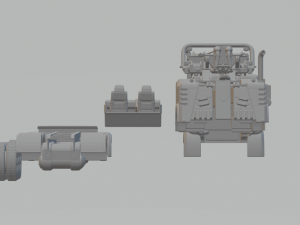 WESTERN STAR 4900 rotator 3D Print Model