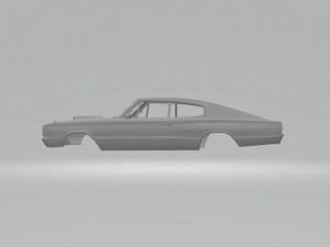 Dodge charger 66 3D Print Model