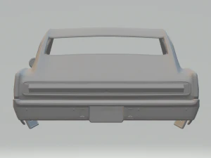 Dodge charger 66 3D Print Model