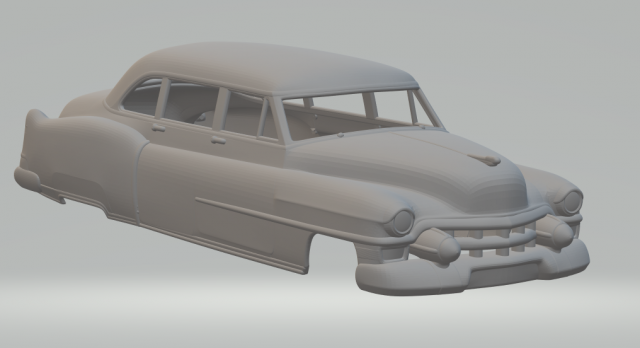 Cadillac 75 sedan 53 3D 打印模型 .c4d .max .obj .3ds .fbx .stl .blend