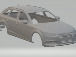 Audi s4 avant 3D Print Model