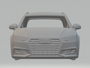 Audi s4 avant 3D 打印模型