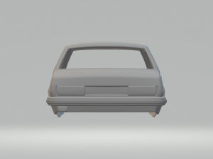 Opel ascona 3D Print Model