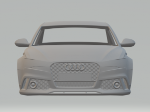Audi rs6 sedan 2015 3D प्रिंट मॉडल