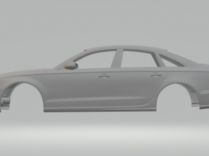 Audi rs6 sedan 2015 3D प्रिंट मॉडल