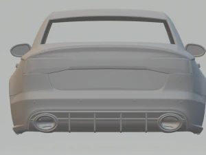 Audi rs6 sedan 2015 3D Print Model
