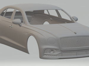 BENTLEY FYING SPUR 2020 3D प्रिंट मॉडल