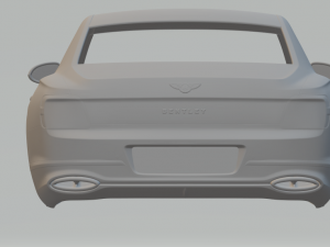 BENTLEY FYING SPUR 2020 3D Принт Модель