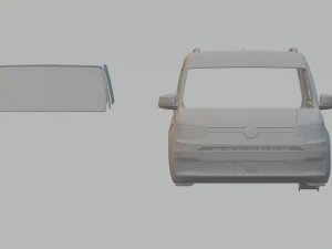 Vw caddy 3D Print Model
