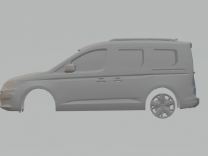 Vw caddy 3D प्रिंट मॉडल