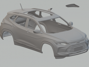 Chevrolet tracker 2021 Model do druku 3D