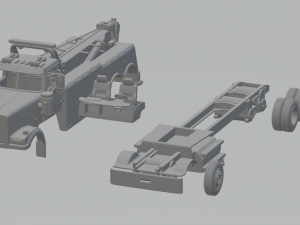 Western star lowmax 3D Принт Модель