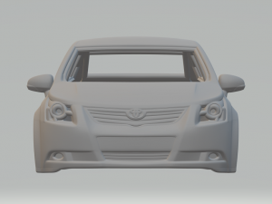 Toyota avensis 2009 3D 프린트 모델