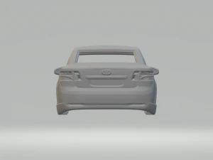Toyota avensis 2009 3D Print Model