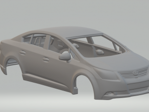 Toyota avensis 2009 3D Print Model