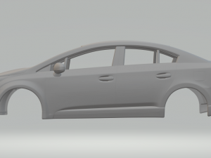 Toyota avensis 2009 Modèles 3D en vedette
