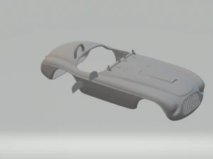 1948 Феррари 166MM Барчетта 3D Принт Модель