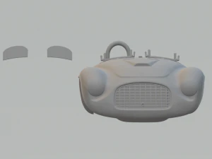 1948 Ferrari 166MM Barchetta 3D Print Model