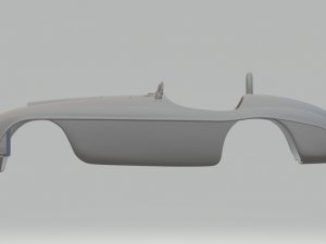1948 Ferrari 166MM Barchetta 3D-Druckmodell