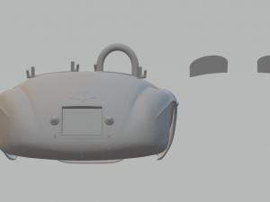 1948 Ferrari 166MM Barchetta 3D-Druckmodell